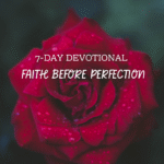 cover for faith before perfection 7 day devotional