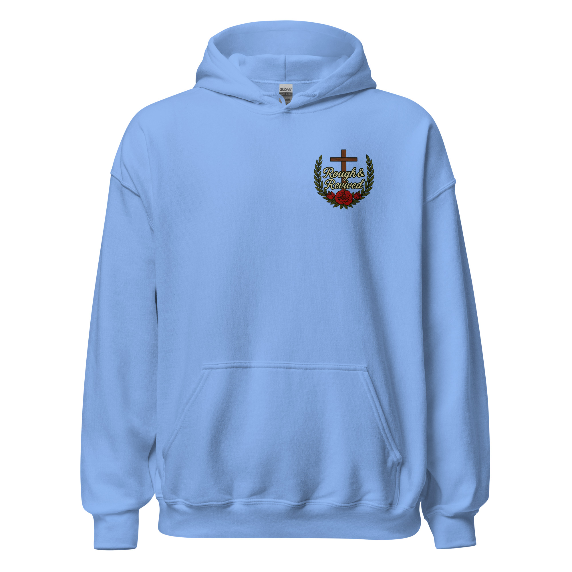 Raising Disciples Christian Hoodie with Roses & Cross Hoodie - Image 22