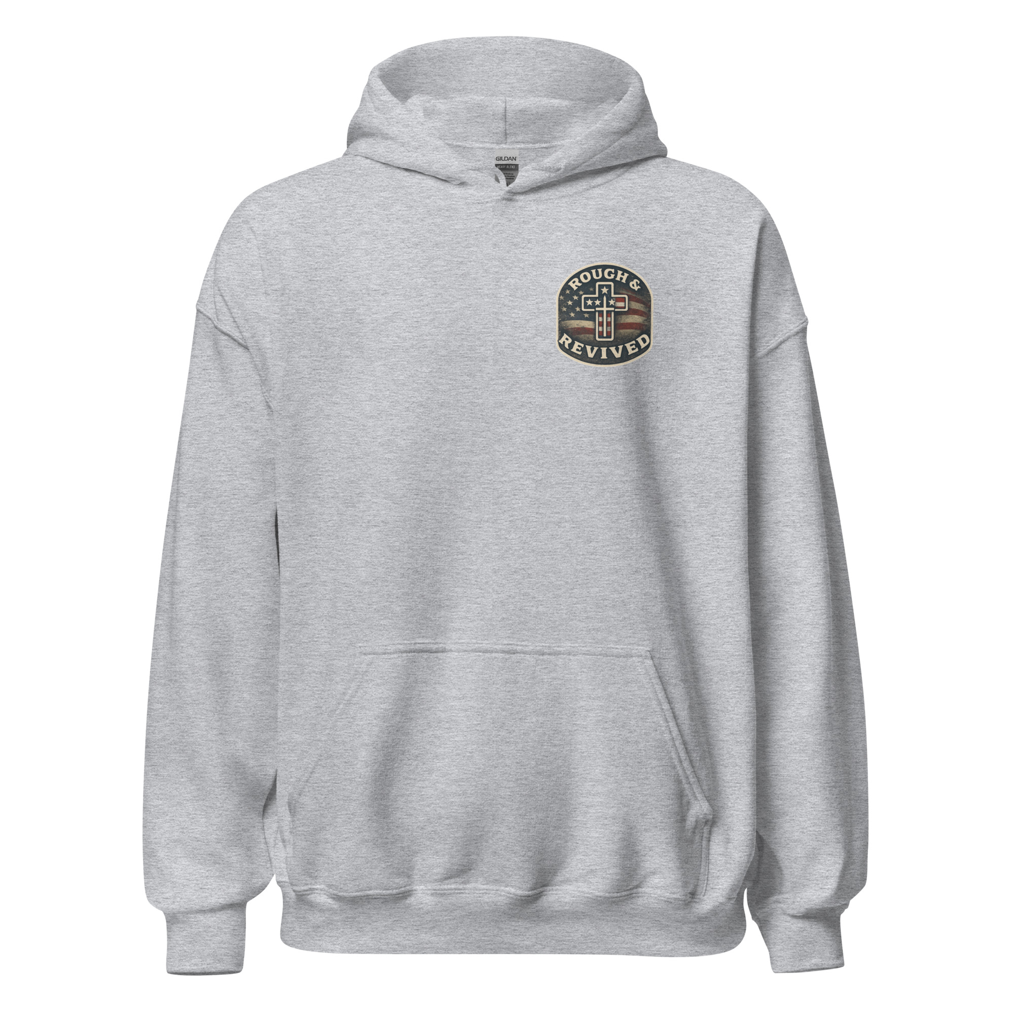 Raising Disciples Patriotic Prayer Hoodie – Christian Father & Son American Flag Hoodie - Image 19