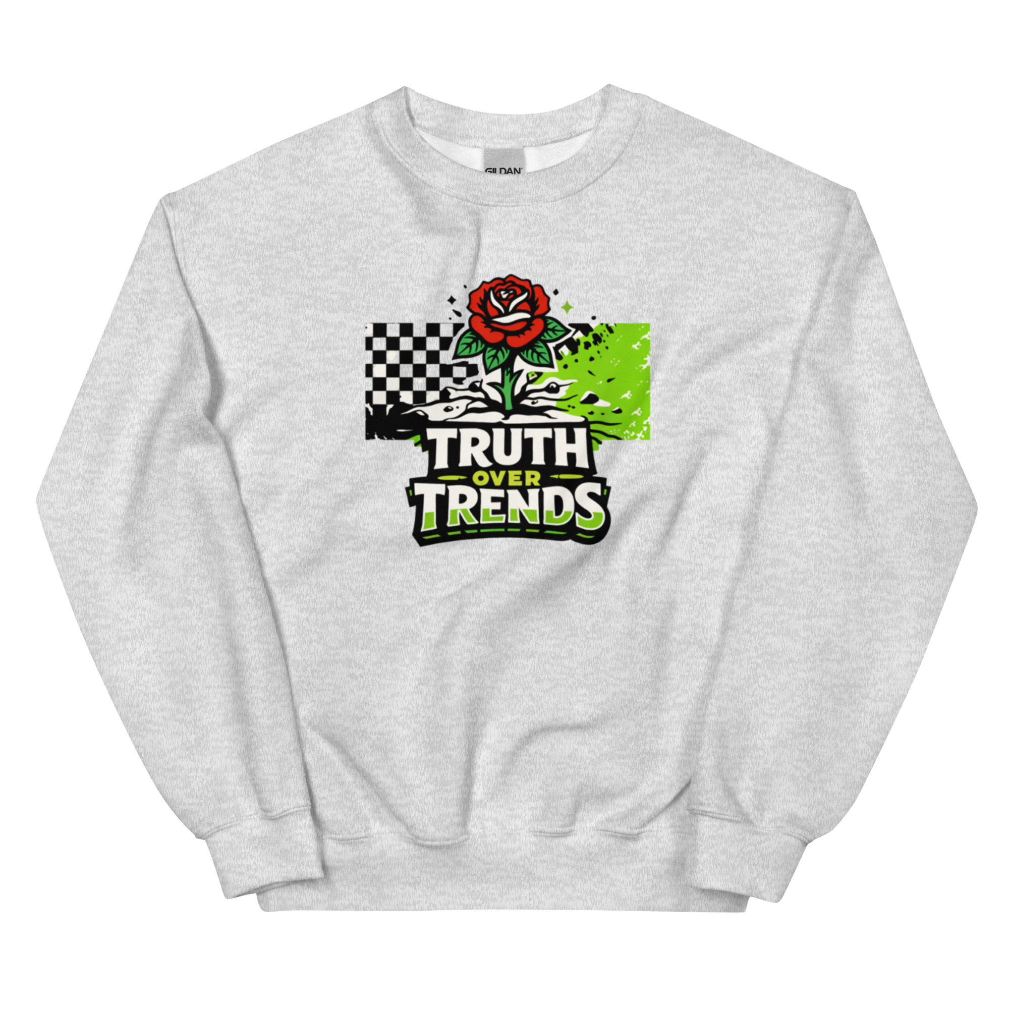 Truth Over Trends Sweater | Christian Streetwear Sweatshirt | Faith Over Culture Youth Apparel | Skater Style Christian Top - Image 27