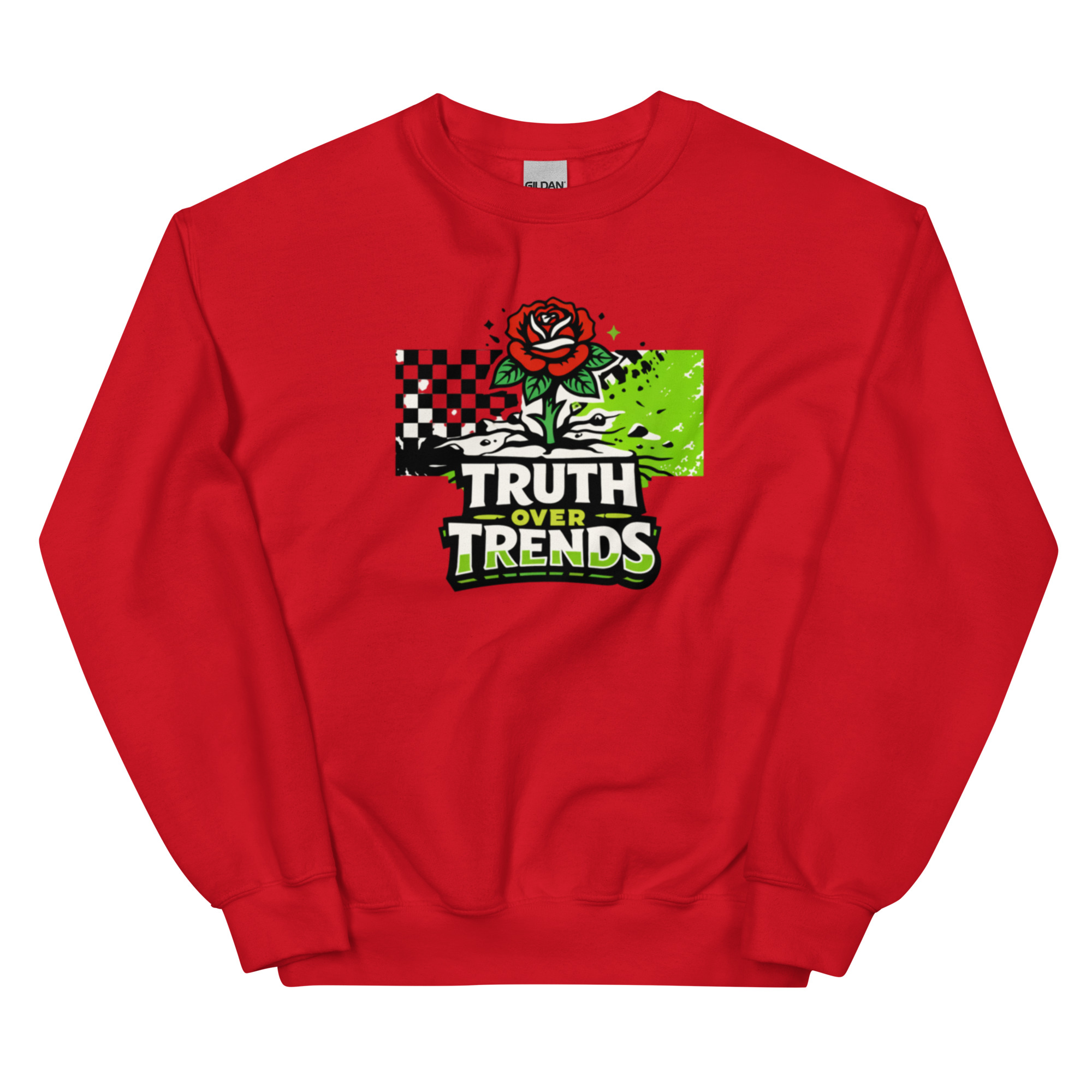 Truth Over Trends Sweater | Christian Streetwear Sweatshirt | Faith Over Culture Youth Apparel | Skater Style Christian Top - Image 11