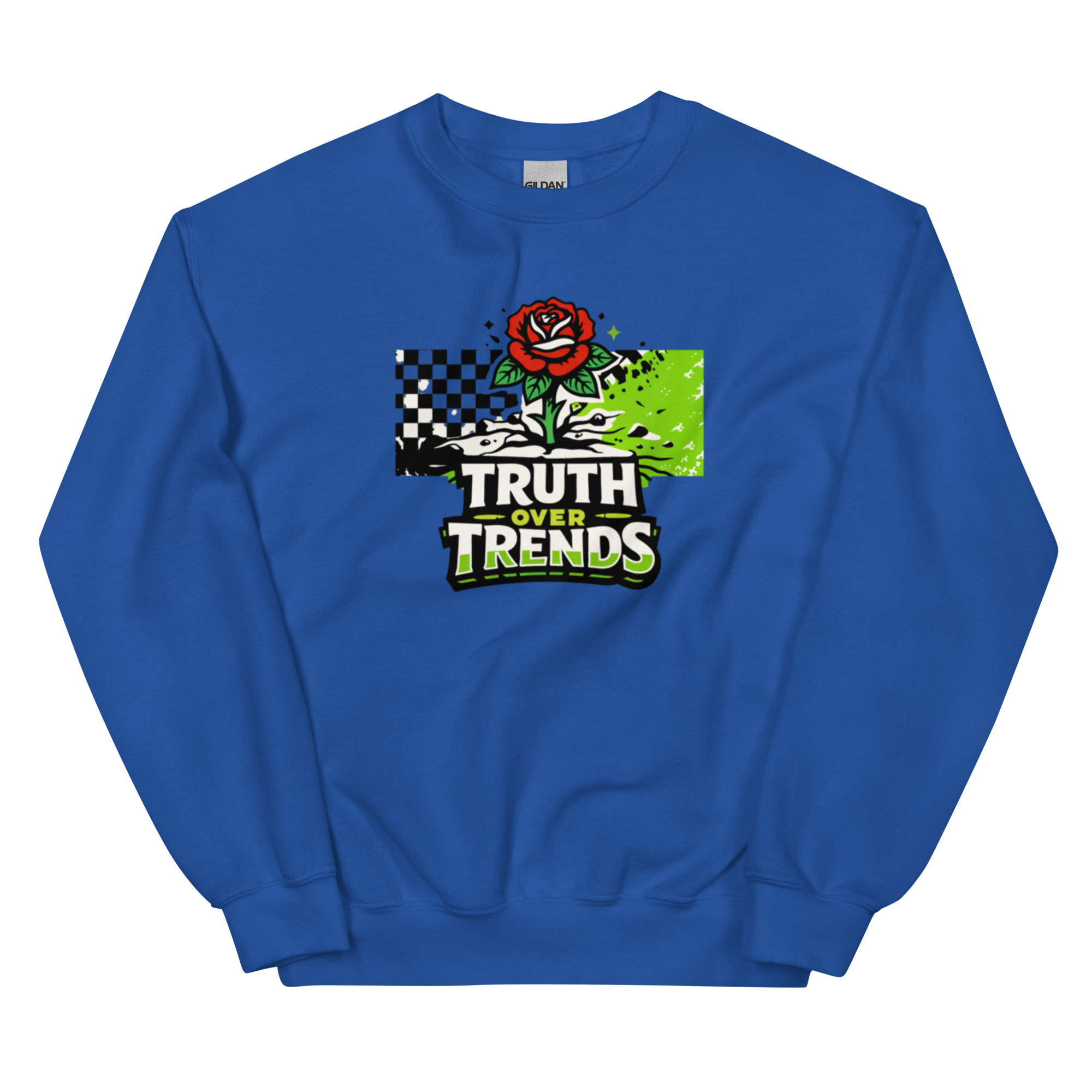 Truth Over Trends Sweater | Christian Streetwear Sweatshirt | Faith Over Culture Youth Apparel | Skater Style Christian Top - Image 15