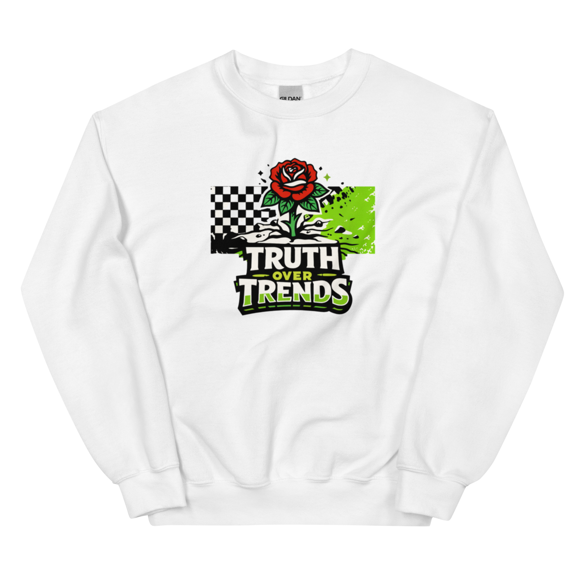Truth Over Trends Sweater | Christian Streetwear Sweatshirt | Faith Over Culture Youth Apparel | Skater Style Christian Top - Image 29
